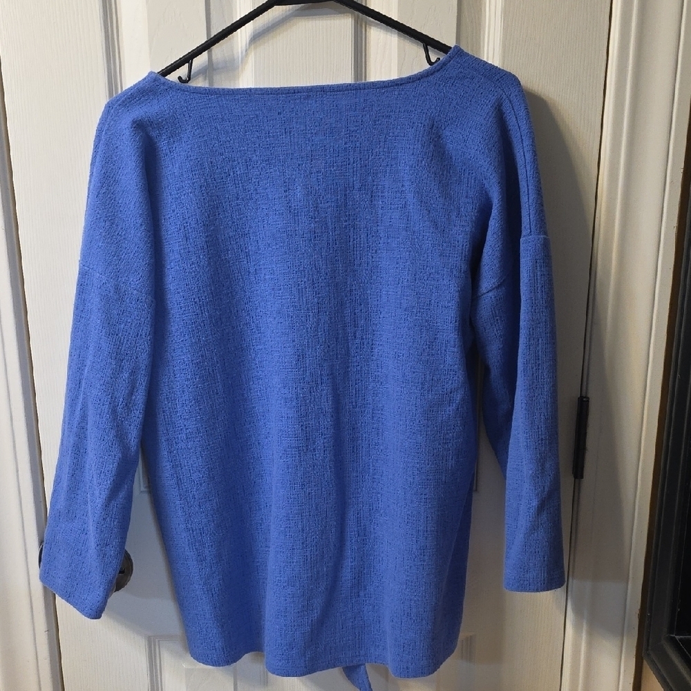 Talbots Royal Blue Knit Top - Picture 4 of 4